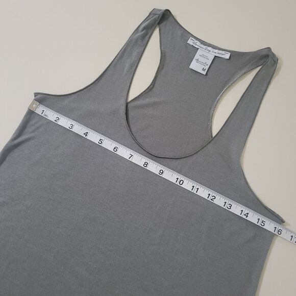 American Rag Women's Dusty Olive Green Racerback Tank Top - Picture 5 of 14